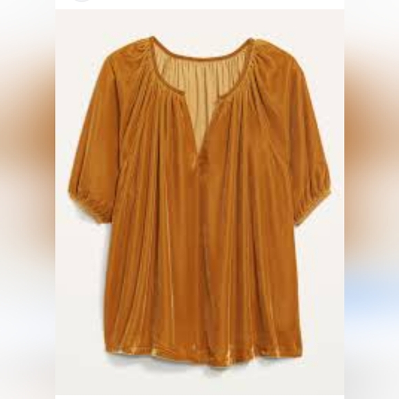 Old Navy Tops - Old Navy, Women's, Quarter Sleeve, V-Neck Shirt, Size (XXL)
